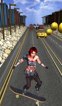 Street Skateboard Skater Bus Rush screenshot 18