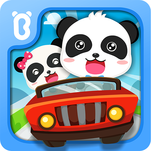 Baby Panda Course de voiture icon
