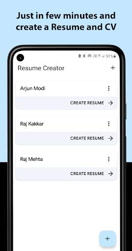 Resume Builder - CV Maker screenshot 1