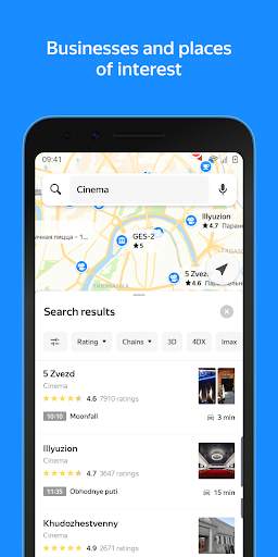 Yandex Maps and Navigator स्क्रीनशॉट 4