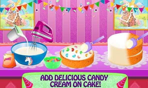 Unicorn Candy Cake Maker screenshot 3