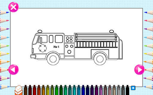 Coloring Games For Kids - Toddlers Colouring Pages screenshot 3