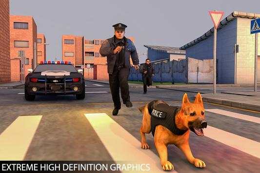 Police Dog Chase Mission Game screenshot 5
