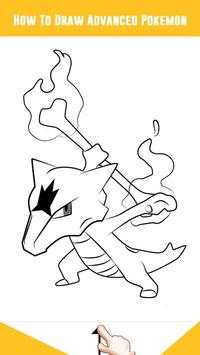How to Draw Pokemon : Advanced Pokemon Characters screenshot 6