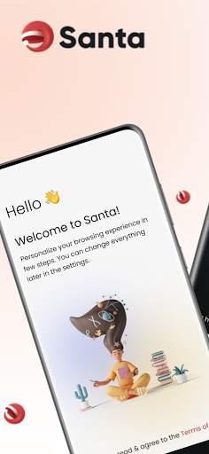 Santa Browser screenshot 1