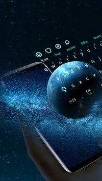 Lively Parallax Earth Keyboard screenshot 1