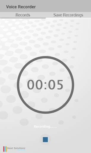 Voice Recording With Background-lite voice record screenshot 3