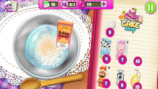 Bake a Cake : Cooking shop screenshot 2