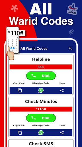 Sim Codes: Pak Network Codes screenshot 7