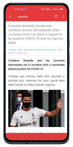 FOOTBALL NEWS:  SPORT MAGAZINE screenshot 5