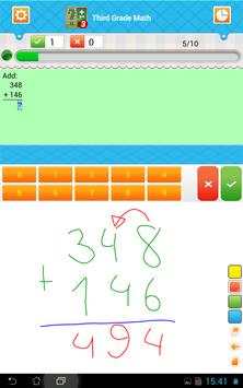 Third Grade Math 2 تصوير الشاشة