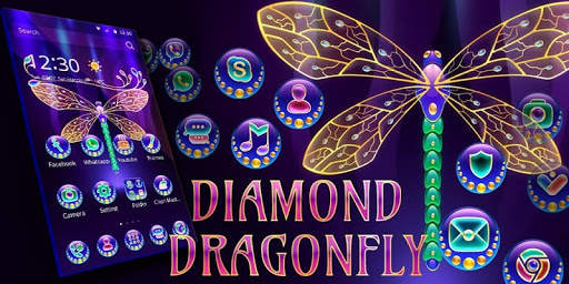 Diamond Dragonfly Theme screenshot 4