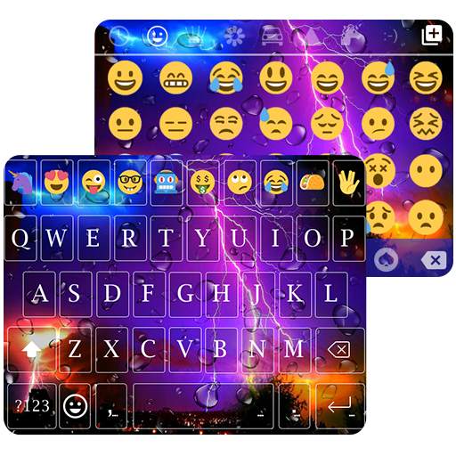 Lighting Storm Theme – Emoji Keyboard ⚡ 1.0.4
