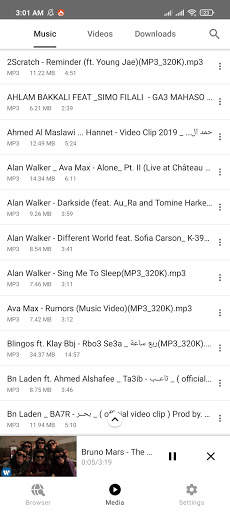 Browser,  Music & Video Player - Video Downloader screenshot 8