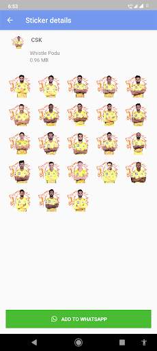 IPL Stickers screenshot 2