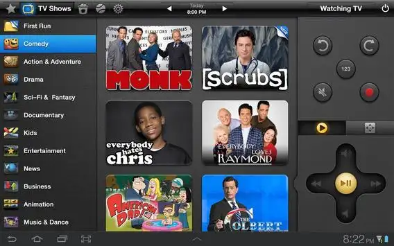Peel Smart Remote (Galaxy Tab) screenshot 3