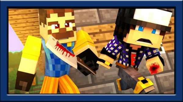 Hello neighbor in minecraft - mods Minecraft PE screenshot 4