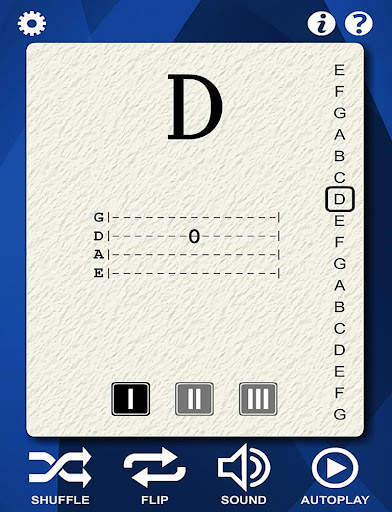 Bass Guitar Note Flash Cards screenshot 3