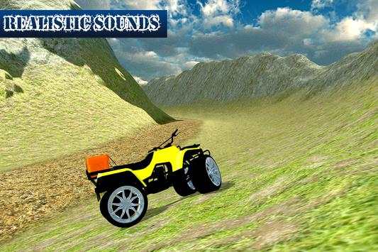 ATV Bukit Mengemudi Adiktif Simulator permainan screenshot 4