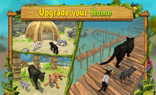 Panther Family Sim Online - Animal Simulator screenshot 4