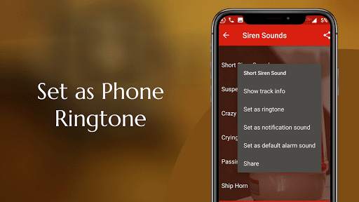 Siren Sounds - Loud Siren Ringtones screenshot 3