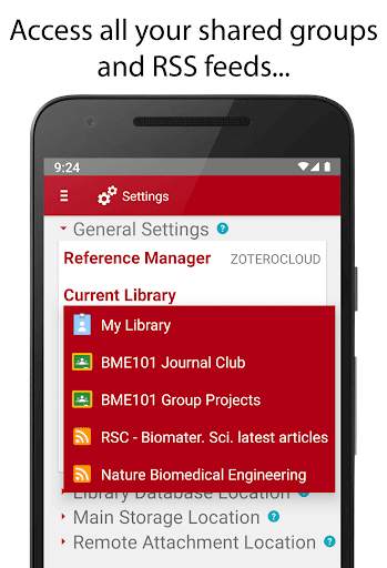 ZotEZ². Your Zotero reader. Anywhere. Anytime. скриншот 4