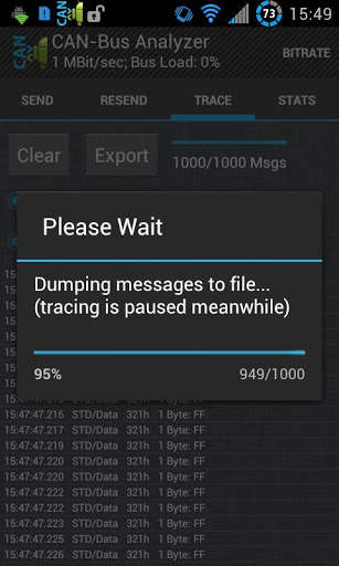 CAN-Bus Analyzer (Wireless) screenshot 8
