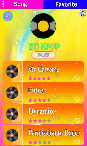 BTS kpop Piano game magic screenshot 1