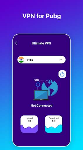 VPN For PUBG Mobile Lite - Unlimited Fast Free VPN screenshot 3