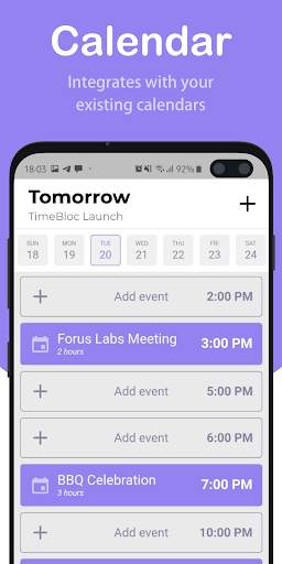 TimeBloc: Visual Daily Planner screenshot 4