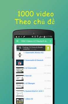 1000 Videos A2 Deutsch lernen screenshot 1