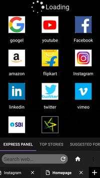 Mini browser screenshot 2