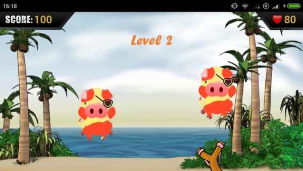 Shoot the angry pig स्क्रीनशॉट 2