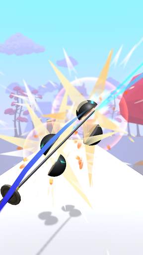 Samurai Slash - Run & Slice screenshot 1