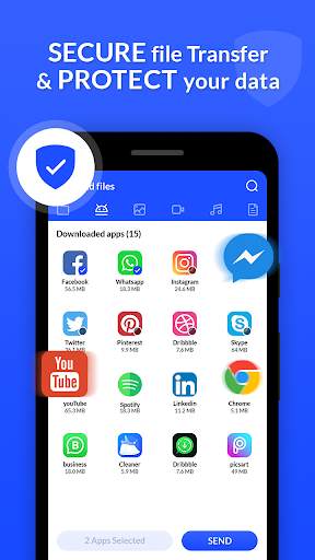 File transfer app - Share music, video, files screenshot 5