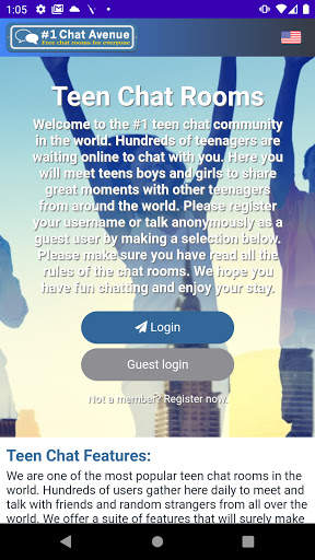 Free Teen Chat - #1 Chat Avenue screenshot 1