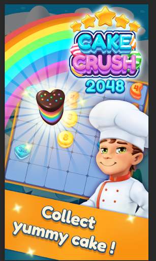 Cake Crush: Merge 2048 Puzzle Match Sugar Friends screenshot 1