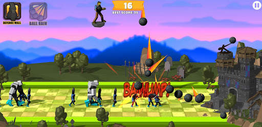 Catapult Game King Castle Knights screenshot 2