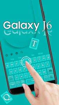 Keyboard for Galaxy J6 скриншот 1