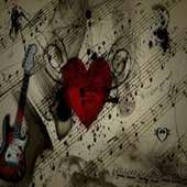 romantic love song logo
