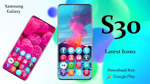 Samsung S30 Launcher 2020: Themes & wallpapers screenshot 3