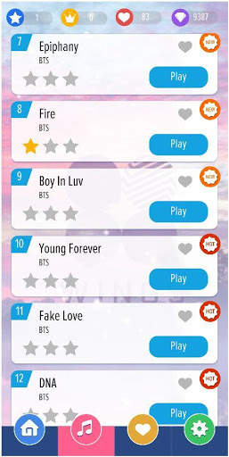 Magic Piano Tiles BTS - New Songs 2019 screenshot 3