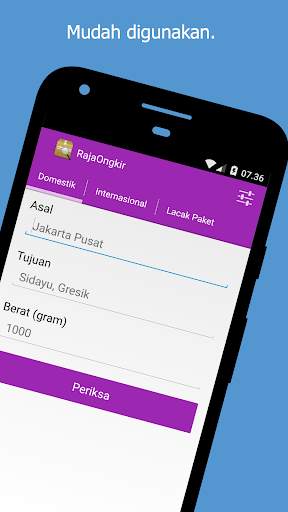 RajaOngkir: Cek Ongkos Kirim screenshot 1