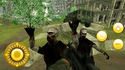 Zombie Hunter 4x4 screenshot 2