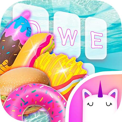 Good Vibes Summer Keyboard Theme for Girls 1.0