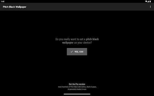 Pitch Black Wallpaper screenshot 8