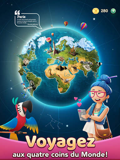 Travel Crush : Nouveau Match 3 jeu et puzzle screenshot 9