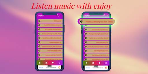 Zing Mp3 Music (Nghe Nhạc) screenshot 1