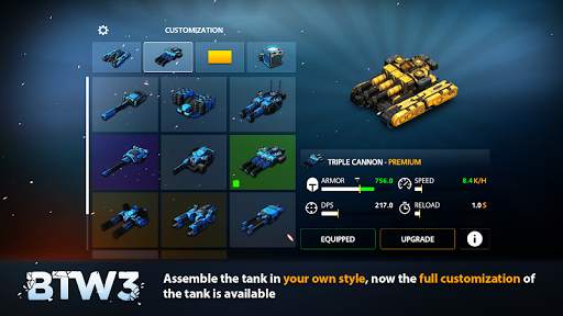 Block Tank Wars 3 Tank Shooter screenshot 2