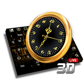 Klawiatura zegara 3D icon
